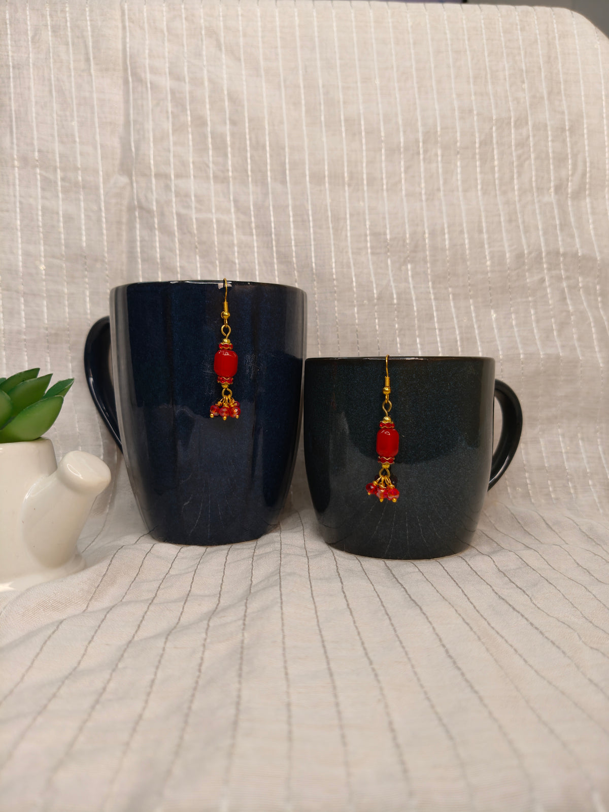 Divine Crimson Earrings