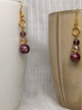 Elegant Garnet Earrings