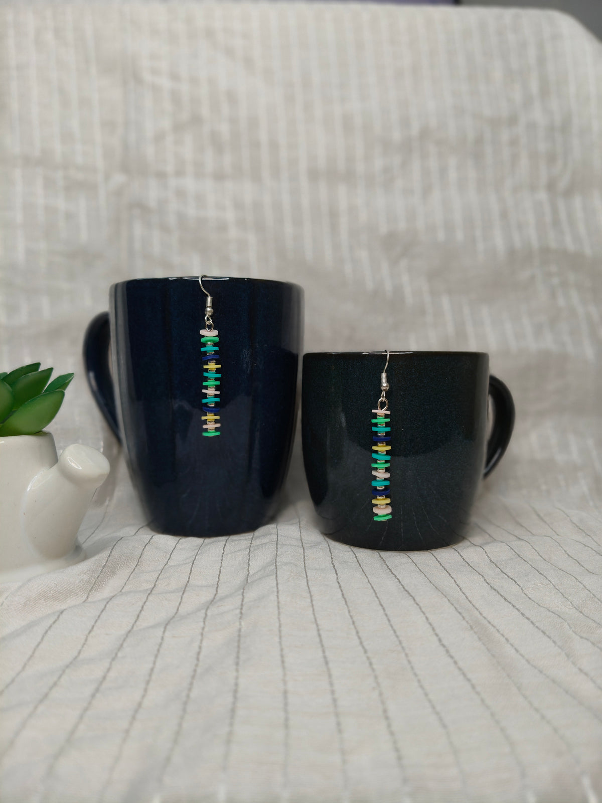 Rustic Kaleidoscope Earrings