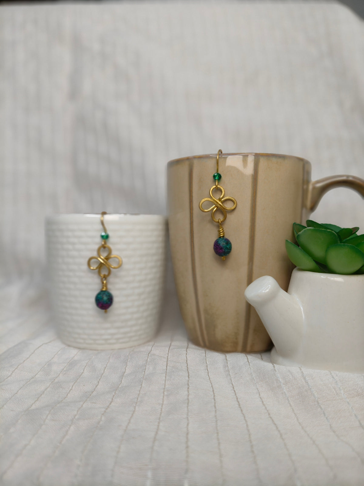 Vibrant Mosaic Earrings