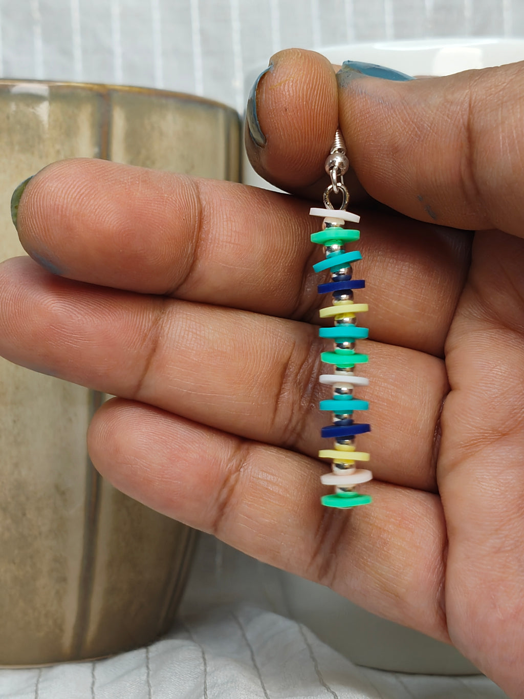 Rustic Kaleidoscope Earrings