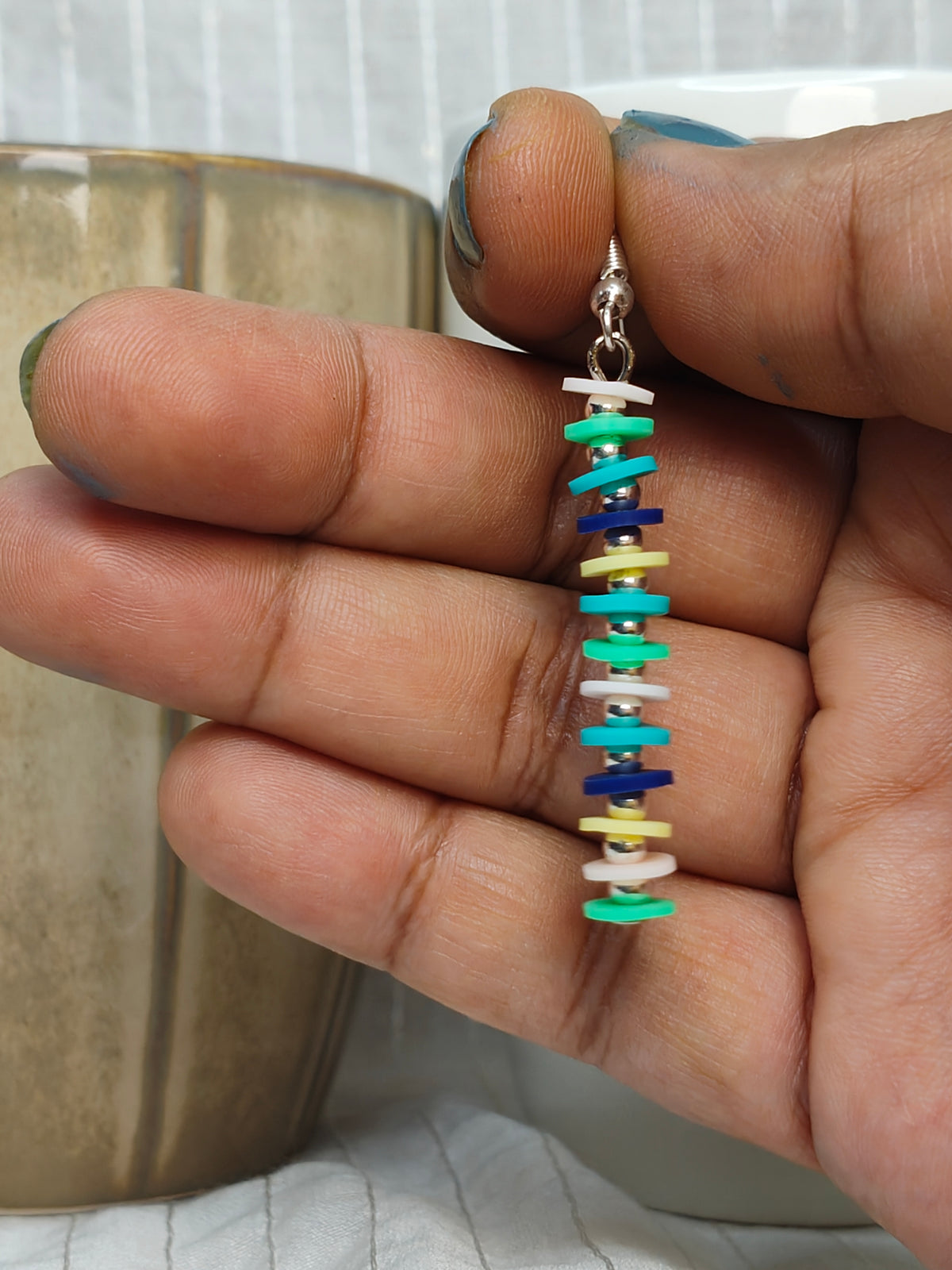 Rustic Kaleidoscope Earrings