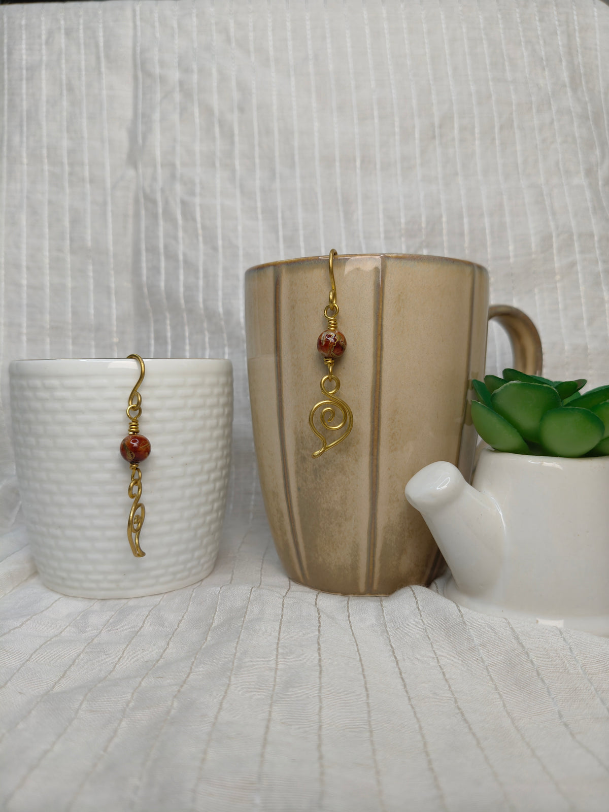 Earthy Umber Earrings