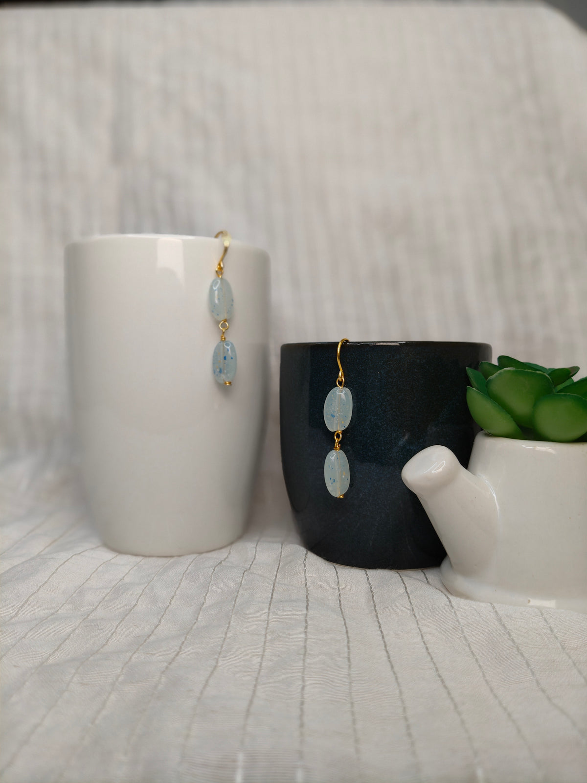 Serene Frost Earrings