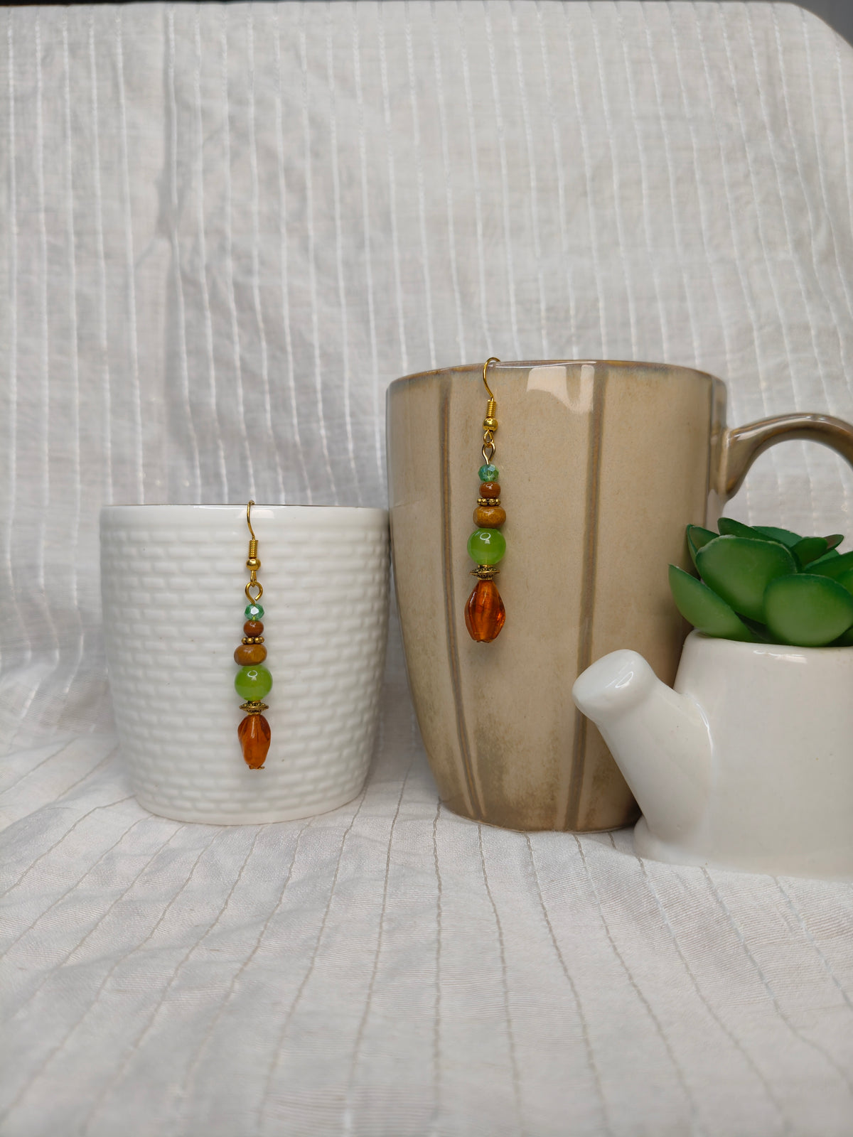 Earthy Chestnut Earrings