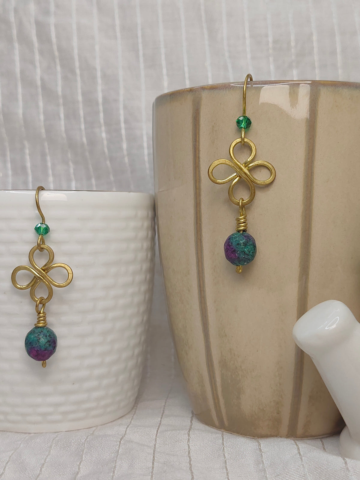 Vibrant Mosaic Earrings