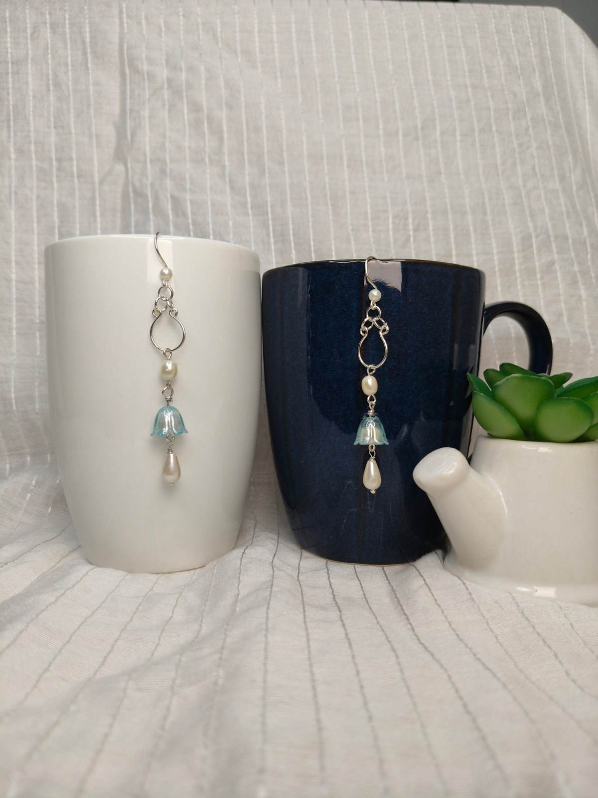 Filigree Seafoam Earrings