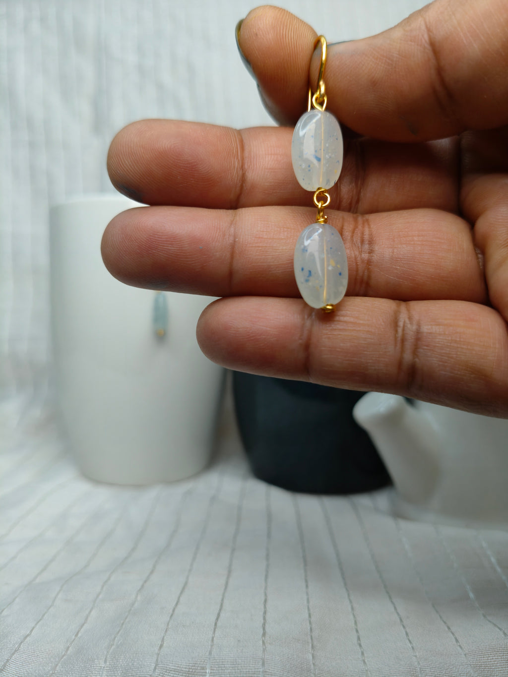 Serene Frost Earrings