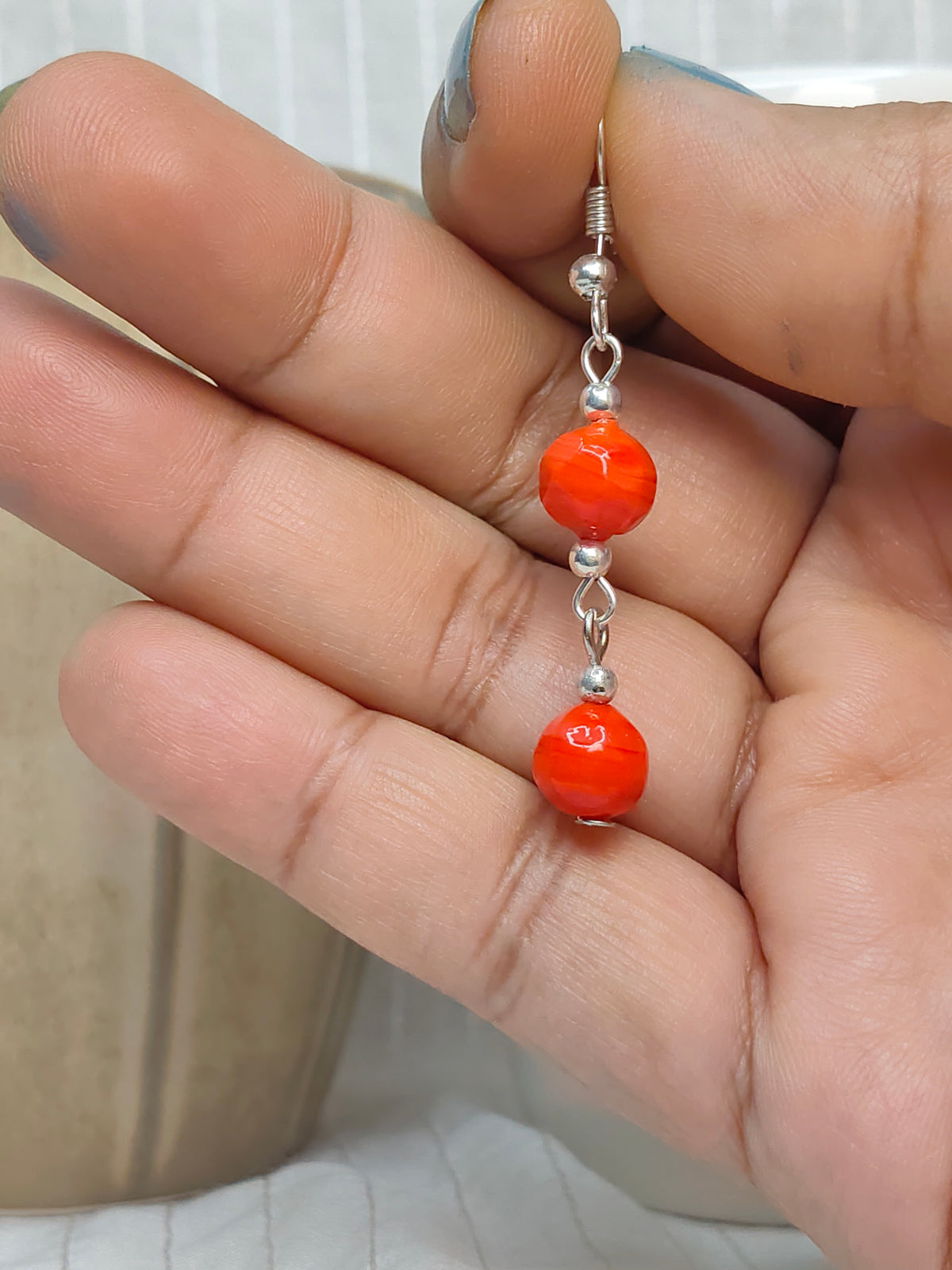 Classic Scarlet Earrings