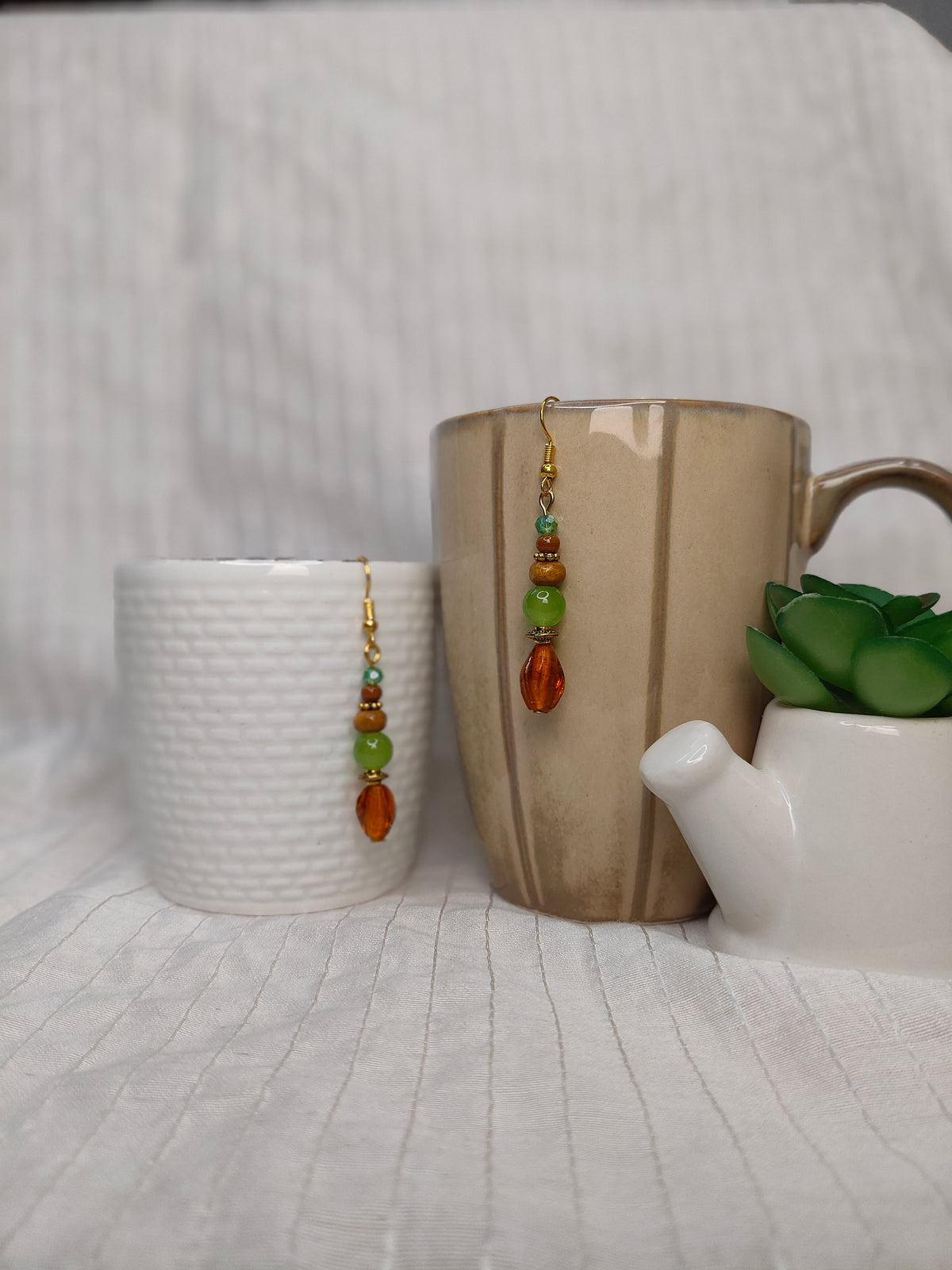 Earthy Chestnut Earrings