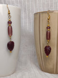 Woodland Merlot Earrings