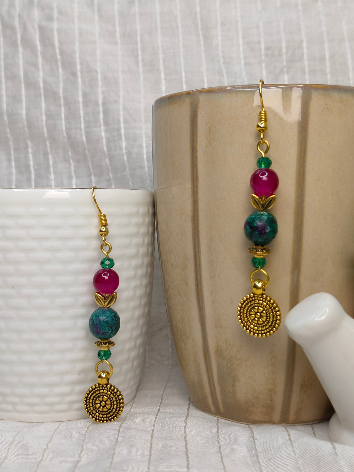 Ornate Rainbow Earrings