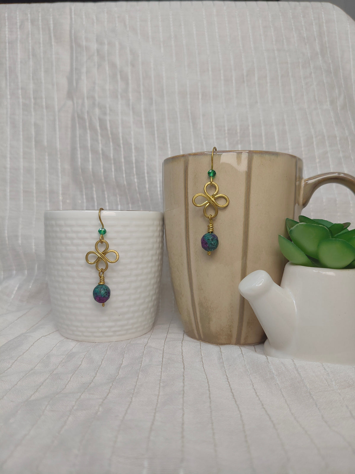 Vibrant Mosaic Earrings
