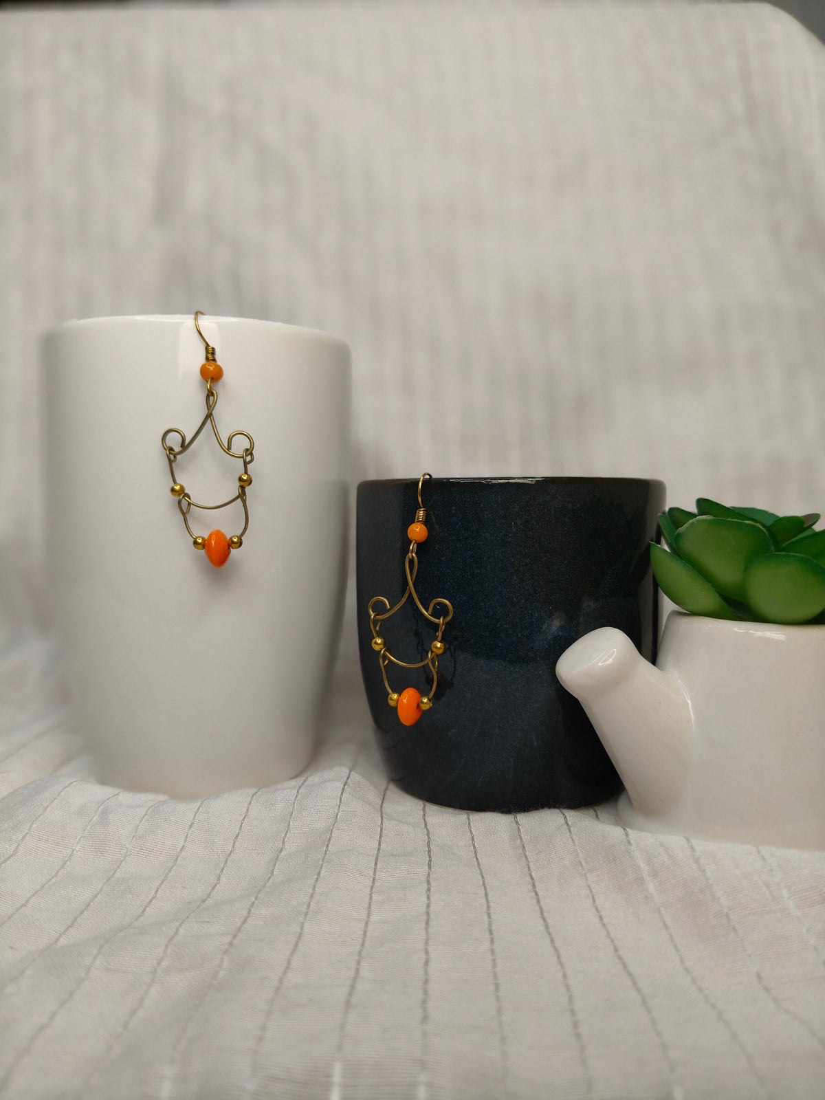 Eccentric Sunburst Earrings