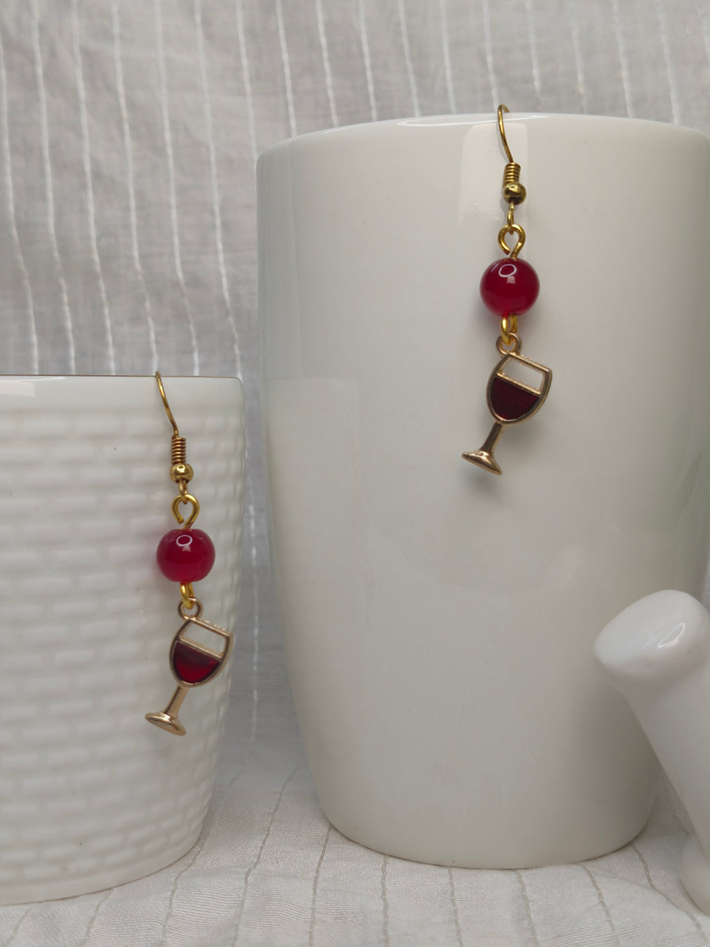 Scarlet Cheer Earrings