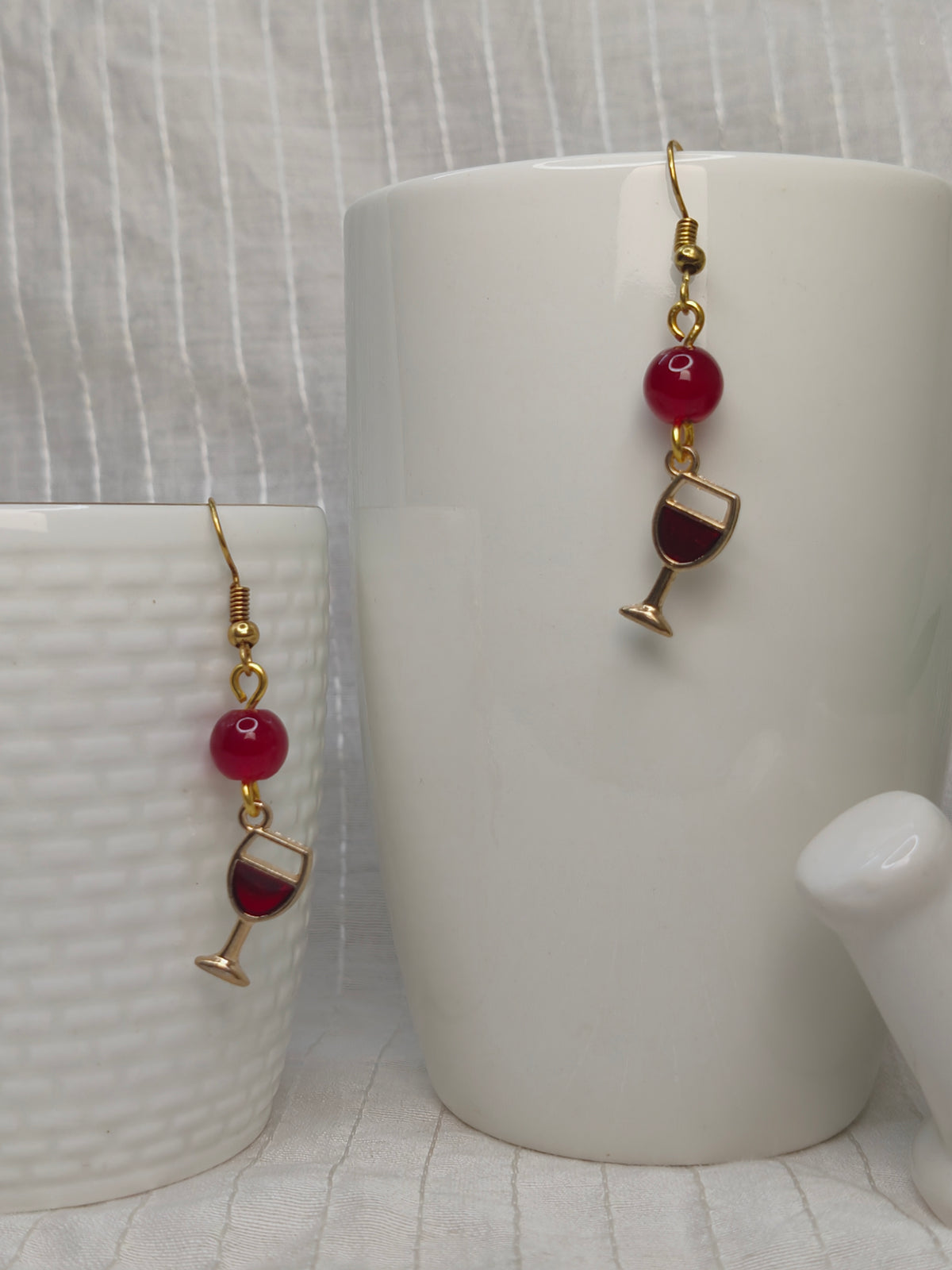 Scarlet Cheer Earrings