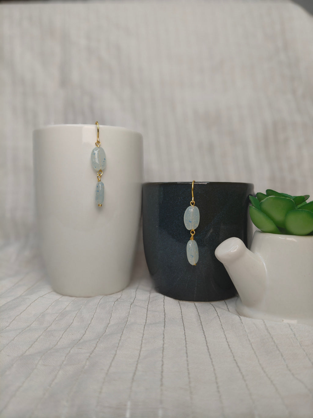 Serene Frost Earrings