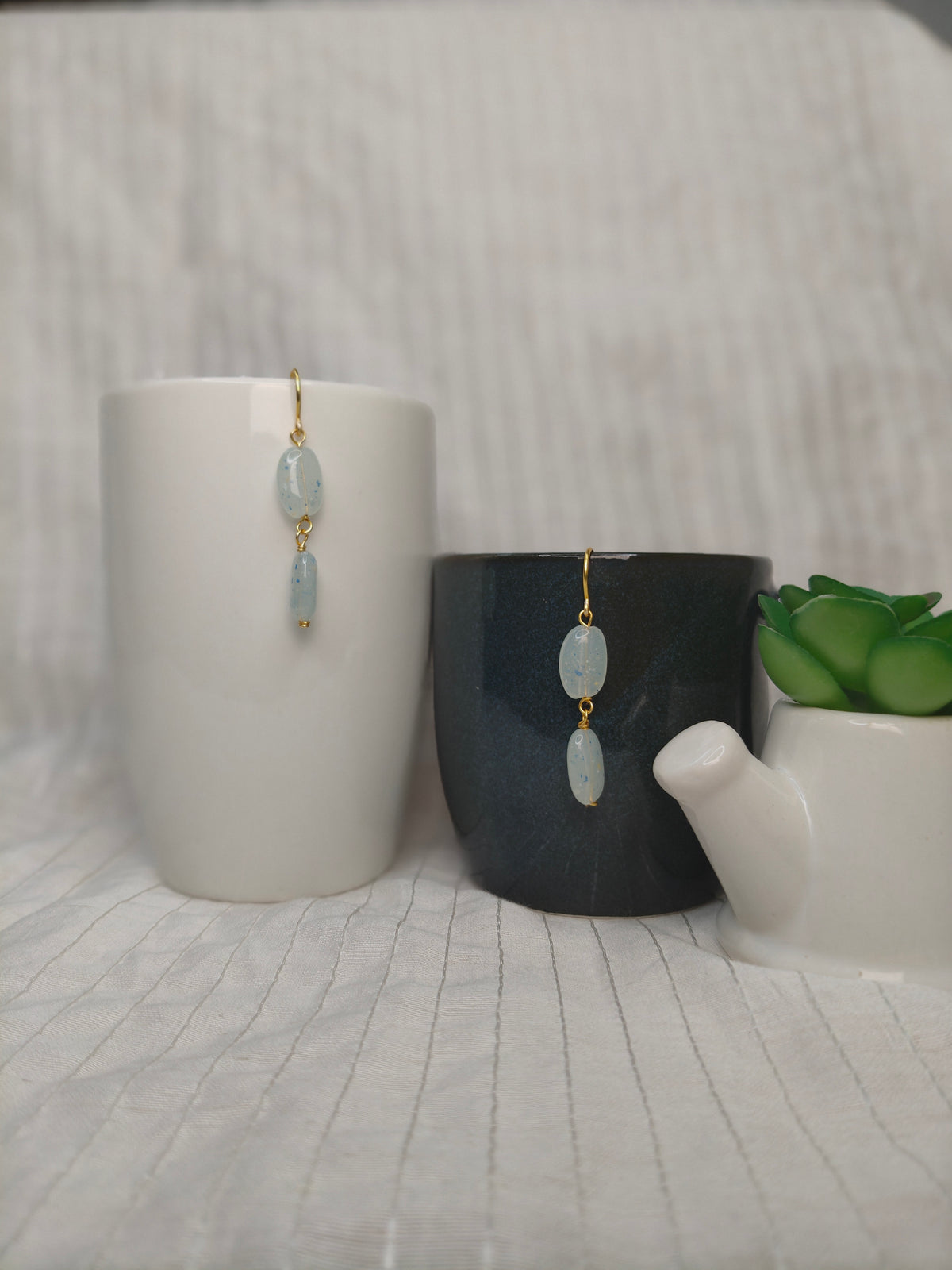 Serene Frost Earrings