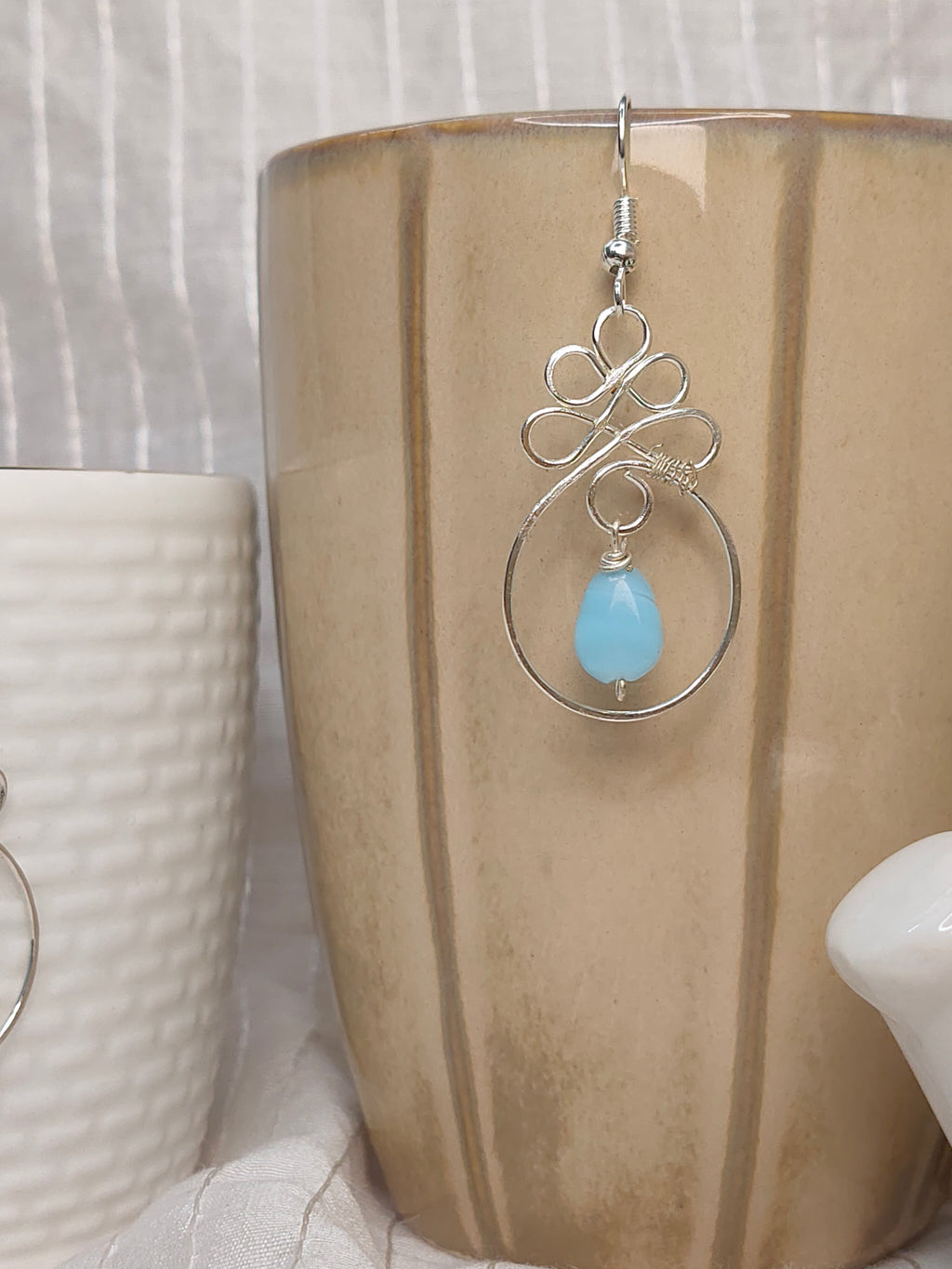 Sleek Caribbean Earrings